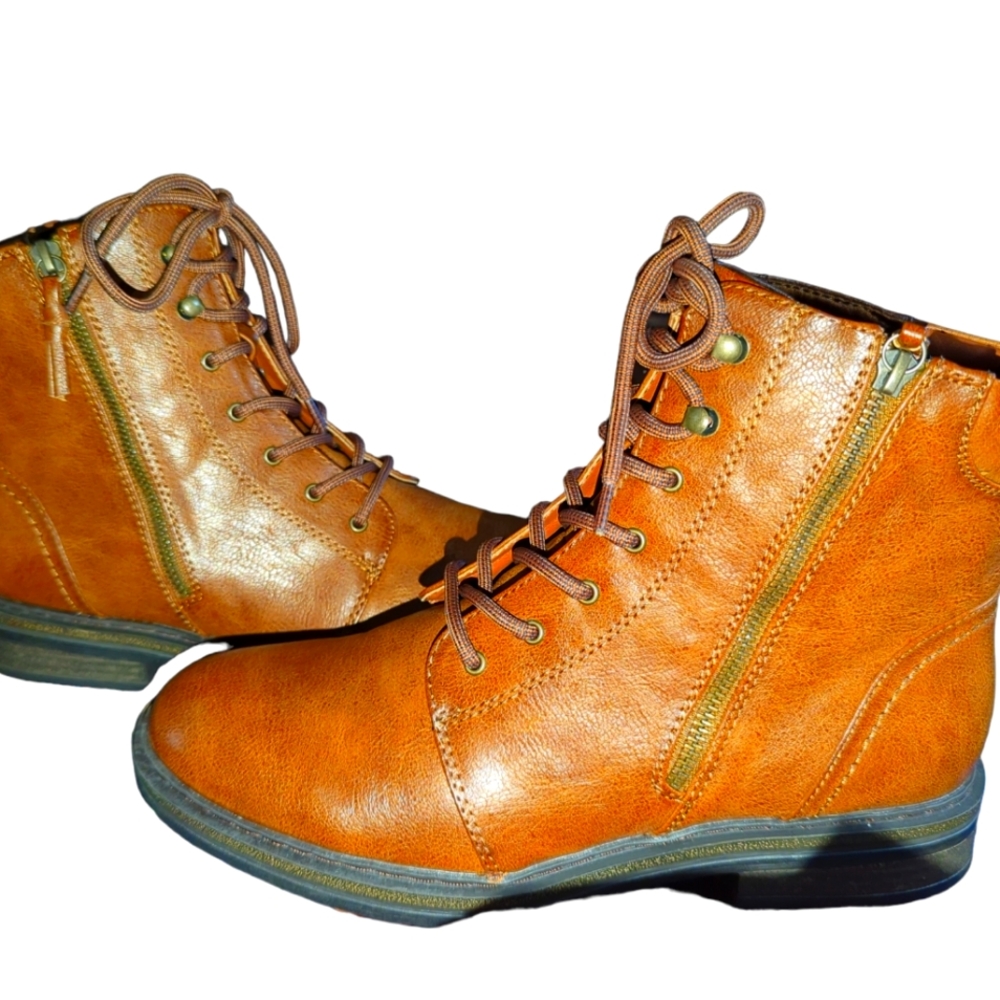 Baretraps Boots 11 Medium Cognac Amysue - Picture 2 of 3